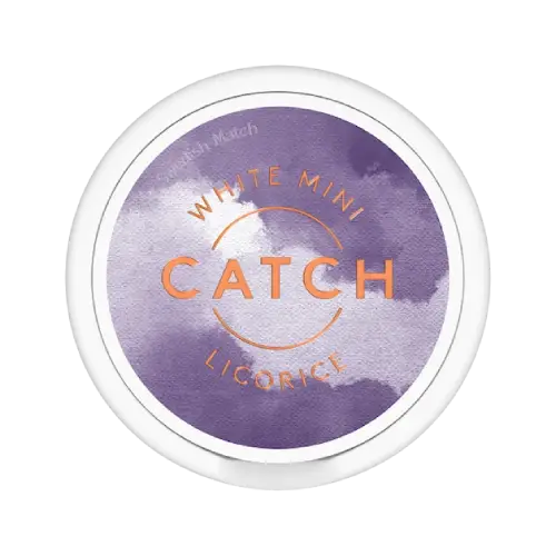 Catch Catch White Licorice Mini Light - portionssnus