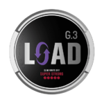 G.3 LOAD Slim White Dry Super Strong Portionssnus General G.3 LOAD Slim White Dry Super Strong Portion är ett starkt, vitt och torrt snus från Swedish Match. Snuset har 20% lägre rinnighet och innehåller 30% mer nikotin jämfört med vanliga General G.3 Extra Strong. General G.3 LOAD Slim White Dry Super Strong Portion smakar av lakrits och eukalyptus, samt en touch av anis, kakao och honung. Detta kombineras med en ljus och kryddig tobakskaraktär. Snusets låga rinnighet och höga nikotinhalt ger både en långvarig smak och styrka. General G.3 T.N.T Slim White Dry Super Strong Portionssnus General G.3 T.N.T Slim White Dry Super Strong Portion är en kraftfull nyhet från Swedish Match. Snuset har en tydlig, ljus och kryddig grundsmak av tobak och smakpaletten innehåller annars inslag av gröna örter, ek, ceder och nöt. Nikotinstyrkan i de slimmade och torra whiteportionerna landar på 26 mg/g och gör snuset 30% starkare än G.3 Extra Strong. Rinnigheten är också 20% lägre än G.3-portioner i vanligt slim-white-format. Om produkten General G.3 Extra Strong Slim White Portionssnus General G.3 Extra Strong Slim White har en optimerad passform, hög nikotinhalt och portioner som räcker länge och väl för den gemene snusaren. I grunden ligger Johan A Bomans klassiska recept som förser smaken med sin välbekanta pepprighet och inslag av citrus. Se alla General här Fakta om produkten Varumärke G.3 Produkttyp White portion Styrka Extra Starkt Nikotinhalt 18 mg/g Innehåll/förpackning 16,6 g Snustyp Slim White Portion Format Slim Producent Swedish Match, snushandel i nyköping ab sverige svenskt snus swedish snus snuff, påljungshage köpcentrum öppettider, tobak, snusbutiken snusbutik, General G.3 Extra Strong Slim Portionssnus Varumärket General har kommit att bli en riktig klassiker i snusvärlden. Här har vi 3:e generationens generalsnus från varumärket, nämligen General G.3 Extra Strong Slim! Med sin optimerade passform och höga nikotinhalt ska dessa portioner räcka länge och väl för den gemene snusaren. I grunden ligger Johan A Bomans klassiska recept som förser smaken med sin välbekanta pepprighet och inslag av citrus. snus in Dubai, Om produkten General G.3 WIRE Slim White Dry Super Strong Portionssnus General G.3 WIRE Slim White Dry Super Strong är ett torrt whitesnus som levereras i slimmade portioner. Varje prilla har en nikotinhalt som är 30% högre jämfört med de andra Extra Strong-produkterna från G.3. Tillsammans med 20% lägre rinnighet erbjuder Wire verkligen en stark snusupplevelse som håller i sig länge. General G.3 VOLT Slim White Dry Super Strong Jämfört med G.3 Extra Strong innehåller General G.3 VOLT 30% mer nikotin. Portionerna levereras också i Slim White Dry-format med 20% lägre rinnighet. Den starka smaken av pepparmint, i kombination med nikotinhalten, känns länge och väl under läppen. General G.3 VOLT Slim White Dry Super Strong är ett riktigt potent snus, även för den vane snusaren.