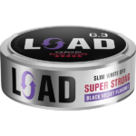 G.3 LOAD Slim White Dry Super Strong Portionssnus General G.3 LOAD Slim White Dry Super Strong Portion är ett starkt, vitt och torrt snus från Swedish Match. Snuset har 20% lägre rinnighet och innehåller 30% mer nikotin jämfört med vanliga General G.3 Extra Strong. General G.3 LOAD Slim White Dry Super Strong Portion smakar av lakrits och eukalyptus, samt en touch av anis, kakao och honung. Detta kombineras med en ljus och kryddig tobakskaraktär. Snusets låga rinnighet och höga nikotinhalt ger både en långvarig smak och styrka. General G.3 T.N.T Slim White Dry Super Strong Portionssnus General G.3 T.N.T Slim White Dry Super Strong Portion är en kraftfull nyhet från Swedish Match. Snuset har en tydlig, ljus och kryddig grundsmak av tobak och smakpaletten innehåller annars inslag av gröna örter, ek, ceder och nöt. Nikotinstyrkan i de slimmade och torra whiteportionerna landar på 26 mg/g och gör snuset 30% starkare än G.3 Extra Strong. Rinnigheten är också 20% lägre än G.3-portioner i vanligt slim-white-format. Om produkten General G.3 Extra Strong Slim White Portionssnus General G.3 Extra Strong Slim White har en optimerad passform, hög nikotinhalt och portioner som räcker länge och väl för den gemene snusaren. I grunden ligger Johan A Bomans klassiska recept som förser smaken med sin välbekanta pepprighet och inslag av citrus. Se alla General här Fakta om produkten Varumärke G.3 Produkttyp White portion Styrka Extra Starkt Nikotinhalt 18 mg/g Innehåll/förpackning 16,6 g Snustyp Slim White Portion Format Slim Producent Swedish Match, snushandel i nyköping ab sverige svenskt snus swedish snus snuff, påljungshage köpcentrum öppettider, tobak, snusbutiken snusbutik, General G.3 Extra Strong Slim Portionssnus Varumärket General har kommit att bli en riktig klassiker i snusvärlden. Här har vi 3:e generationens generalsnus från varumärket, nämligen General G.3 Extra Strong Slim! Med sin optimerade passform och höga nikotinhalt ska dessa portioner räcka länge och väl för den gemene snusaren. I grunden ligger Johan A Bomans klassiska recept som förser smaken med sin välbekanta pepprighet och inslag av citrus. snus in Dubai, Om produkten General G.3 WIRE Slim White Dry Super Strong Portionssnus General G.3 WIRE Slim White Dry Super Strong är ett torrt whitesnus som levereras i slimmade portioner. Varje prilla har en nikotinhalt som är 30% högre jämfört med de andra Extra Strong-produkterna från G.3. Tillsammans med 20% lägre rinnighet erbjuder Wire verkligen en stark snusupplevelse som håller i sig länge. General G.3 VOLT Slim White Dry Super Strong Jämfört med G.3 Extra Strong innehåller General G.3 VOLT 30% mer nikotin. Portionerna levereras också i Slim White Dry-format med 20% lägre rinnighet. Den starka smaken av pepparmint, i kombination med nikotinhalten, känns länge och väl under läppen. General G.3 VOLT Slim White Dry Super Strong är ett riktigt potent snus, även för den vane snusaren.