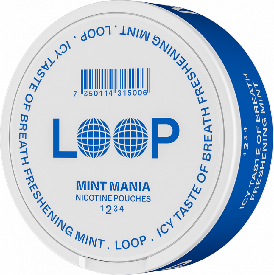 loop mint maina all white