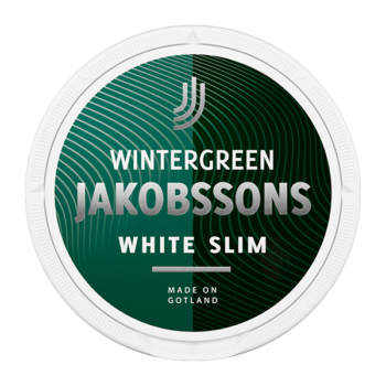 Jakobssons Wintergreen Slim White Portion snus