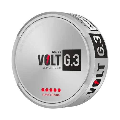 G 3 G.3 Volt Super Strong Slim Extra Strong - portionssnus