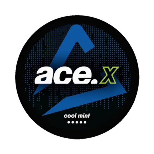 ACE X cool mint 5 ace x ice cool all white snus
