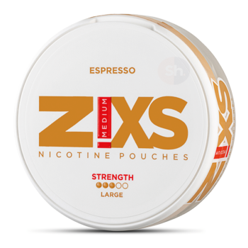 zixs espresso all white snus nikotinpåsar