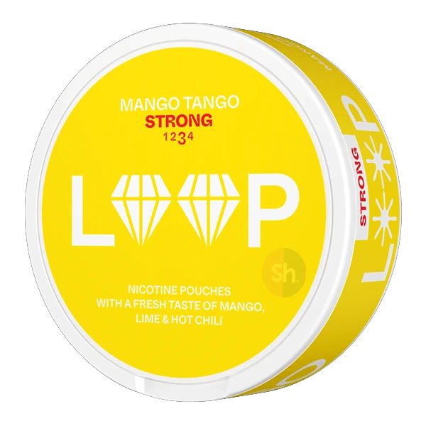 loop mango tango strong all white snus