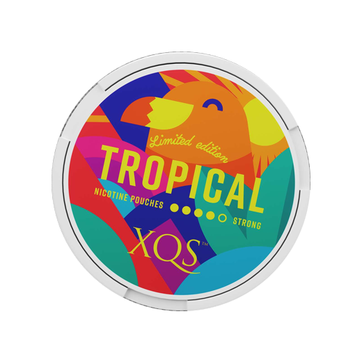 xqs tropical all white snus limited edition