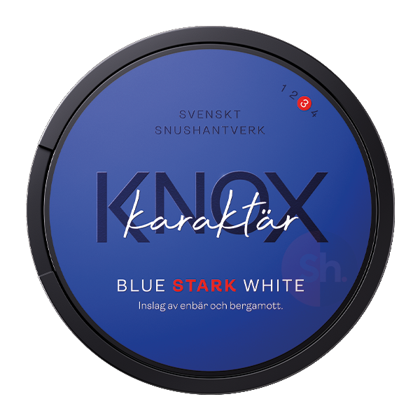 Knox Karaktär Blue Stark White Portion