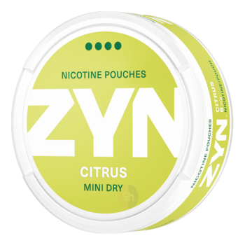 zyn citrus #4 mini snus