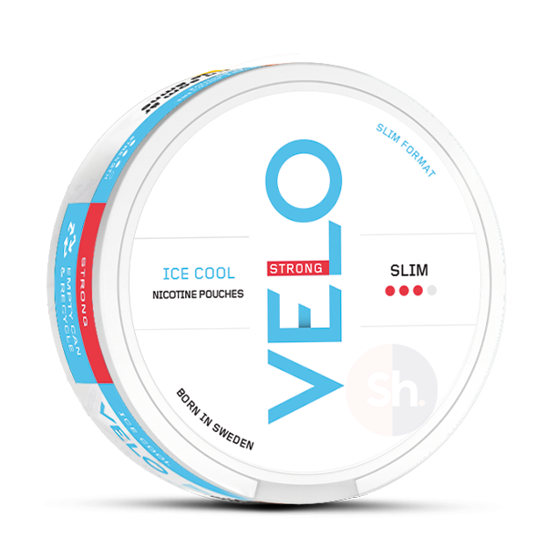 VELO Ice Cool Mint Slim Strong All White Portion