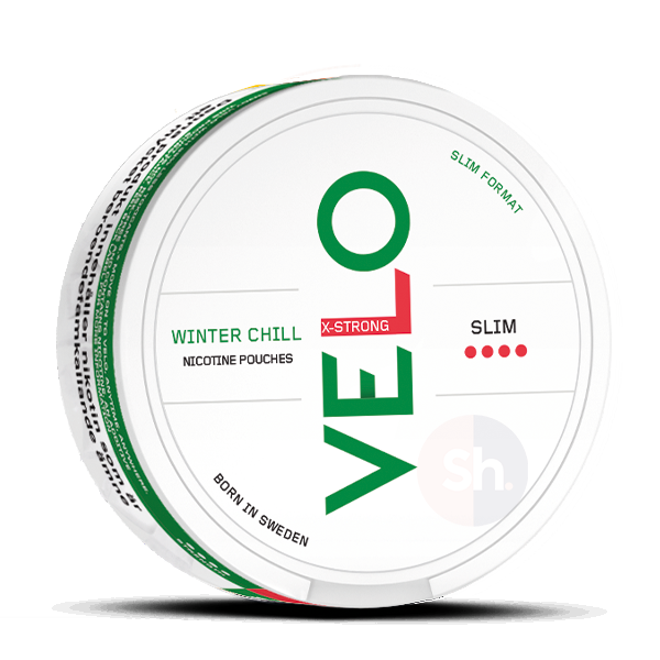VELO Winter Chill Slim X-Strong All White Portion