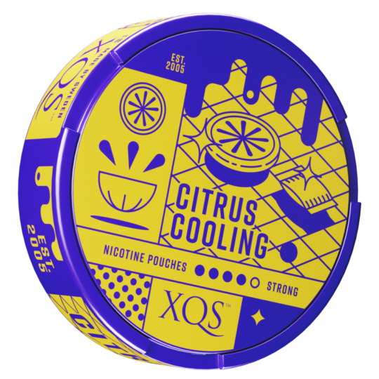 xqs CITRUS COOLING STRONG all white portion nikotinpåsar