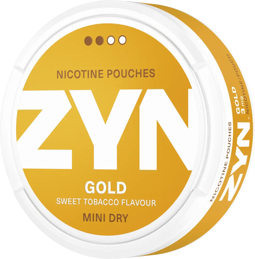 ZYN Gold Mini Dry #2 All White Portion