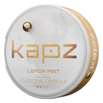 KAPZ Lemon Mint Klick Nikotinpåsar 4mg