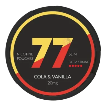 77 Cola & Vanilla all white snus