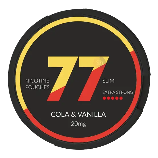 77 Cola & Vanilla all white snus