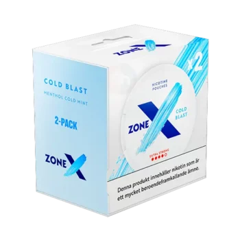 zonex cold blast extra strong all white snus zone x