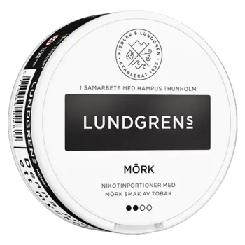 Lundgrens Mörk All White snus