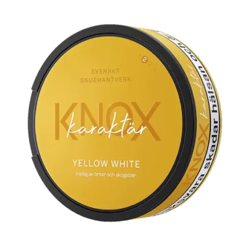 knox yellow white Knox Karaktär Yellow White