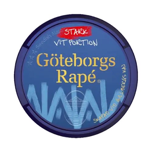 Göteborgs Rapé vit stark Göteborgs Rapé Stark vit