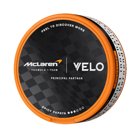 VELO Velo Mclaren Spicy Papaya 2026 - nikotinsnus