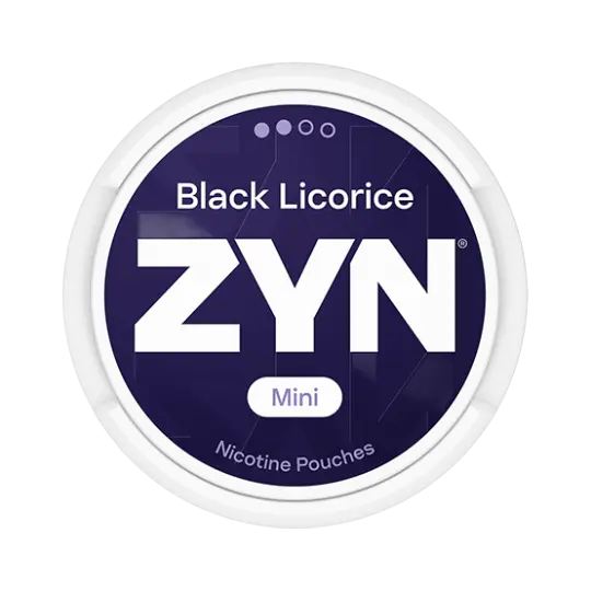 ZYN Black Licorice Mini S2 ZYN Black Licorice Mini S2