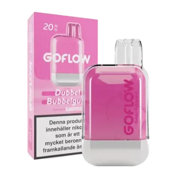 Dripped GoFlow Dubbel Bubblegum 20mg