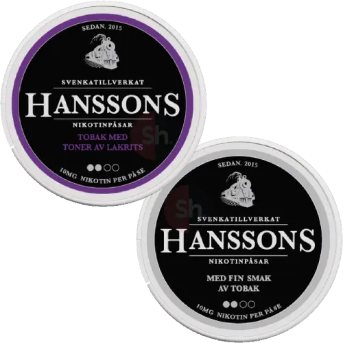 Hanssons vitt snus mix Hanssons vitt Snus online