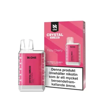 N One Crystal Cube Fizzy Cherry