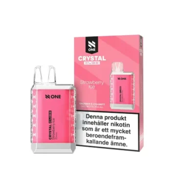 N One Crystal Cube Strawberry Ice
