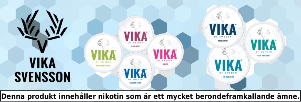 Vika snus banner