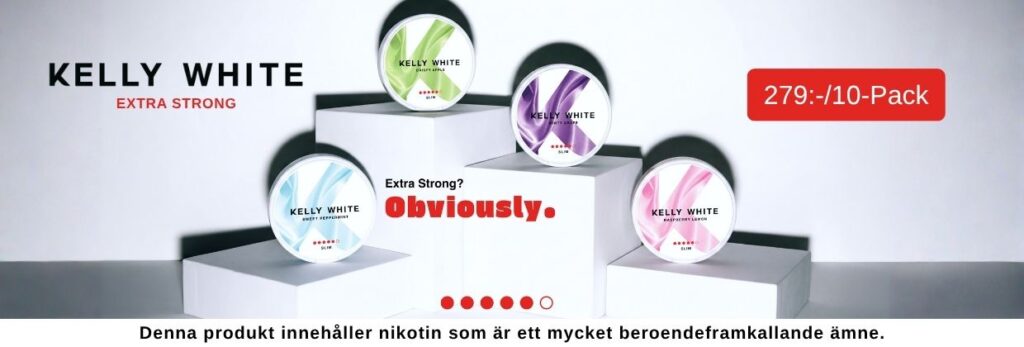 Kelly white snus