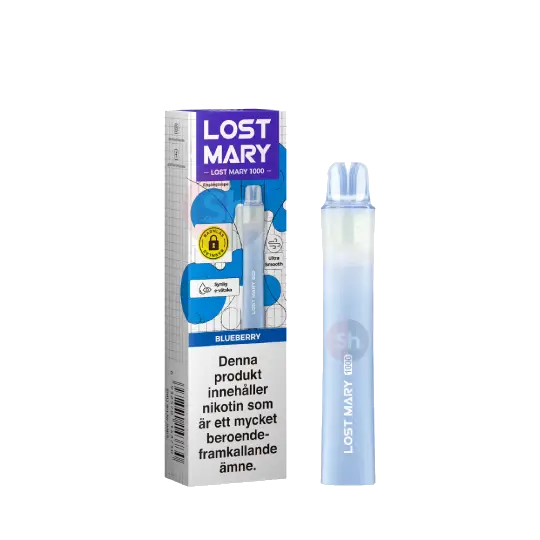 Lost Mary 1000 blueberry Lost Mary 1000 - Blueberry 20mg