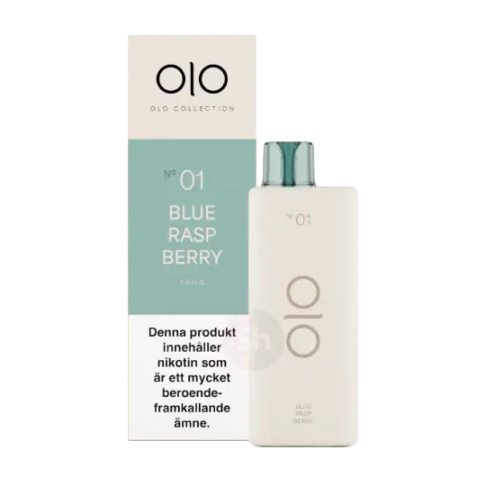 OLO blue raspberry 1 OLO No1 Blue Raspberry 20mg