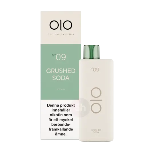 OLO crushed soda 9 olo no9 crushed soda