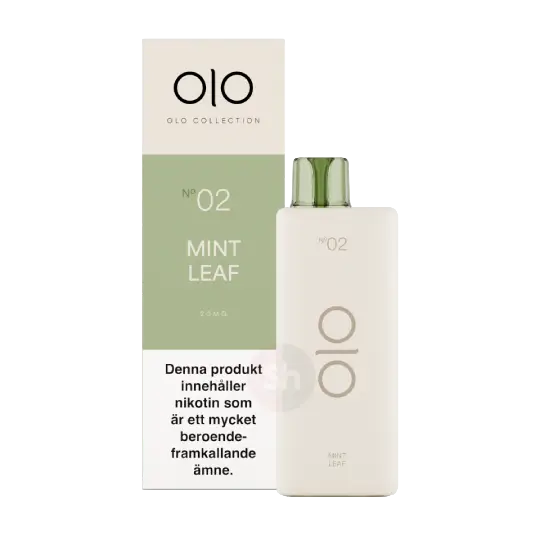 OLO mont leaf 2 OLO No2 Mint Leaf 20mg