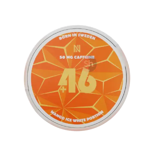 Plus +46 mango ice +46 Mango ICE Koffeinsnus
